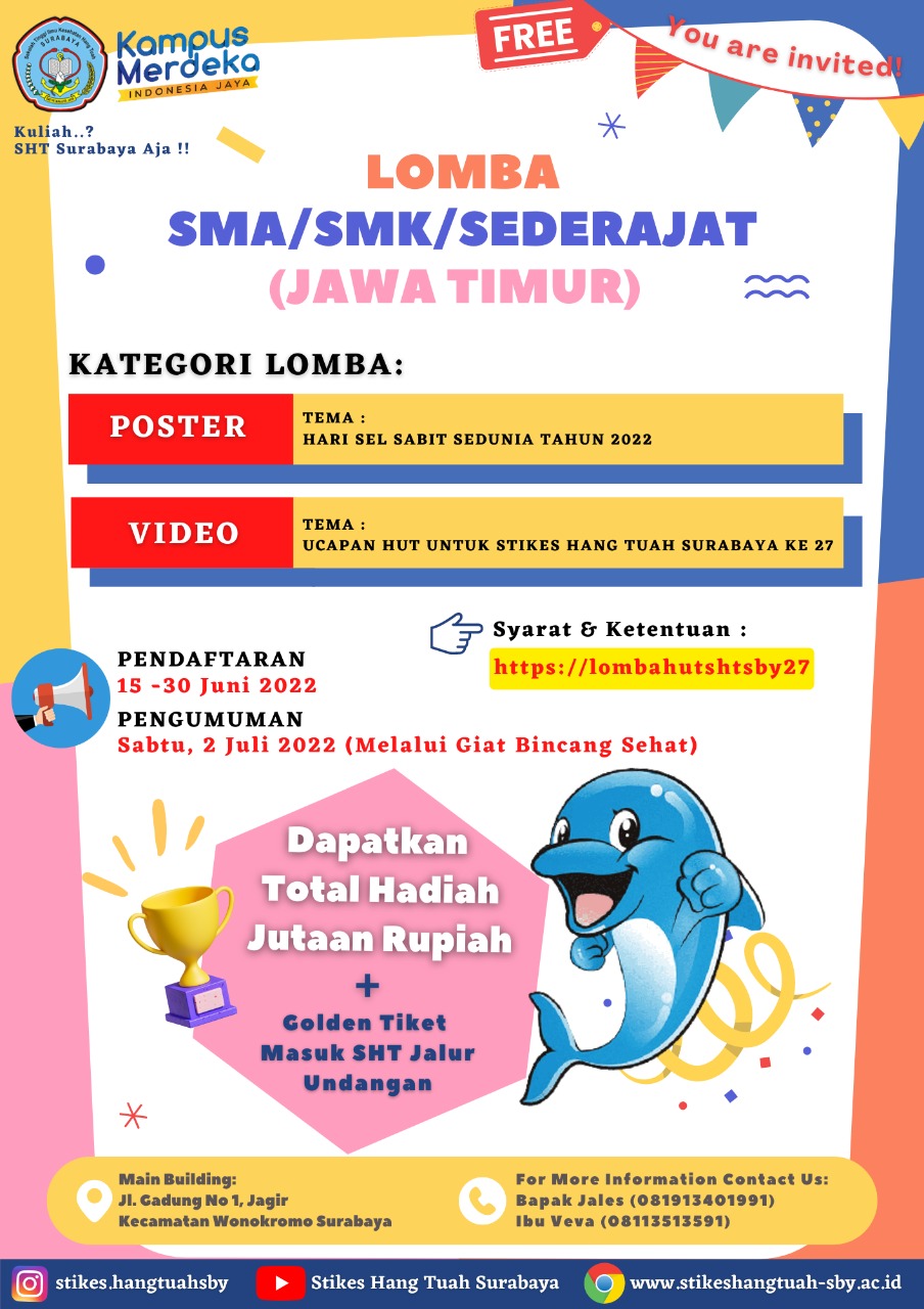 LOMBA POSTER DAN VIDEO SMK / SMA SEDERAJAT JAWA TIMUR