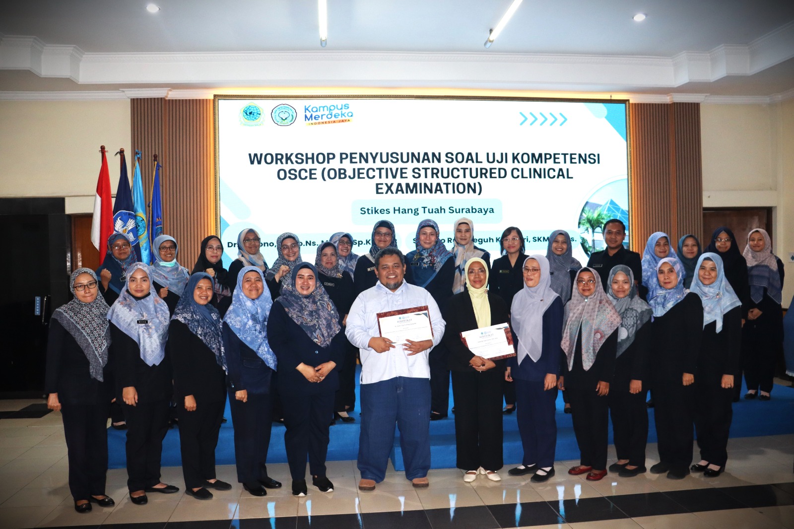 Workshop Penyusun Soal Uji Kompetensi OSCE (Objective Structured Clinical Examination) STIKES Hang Tuah Surabaya